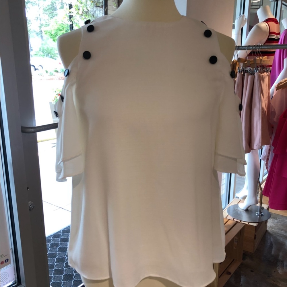 Do+Be Cold Shoulder Top